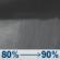 Tonight: Rain showers. Cloudy. Low around 50, with temperatures rising to around 54 overnight. South southwest wind 14 to 21 mph, with gusts as high as 28 mph. Chance of precipitation is 90%. New rainfall amounts between a quarter and half of an inch possible. Tonight: Rain Showers
